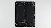 Second M4 iPad Pro Teardown Shows Two Central Spines Placed On Top Of One Another For Extra Rigidity...