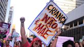 Brazilian women protest against bill to equate late abortions with homicide