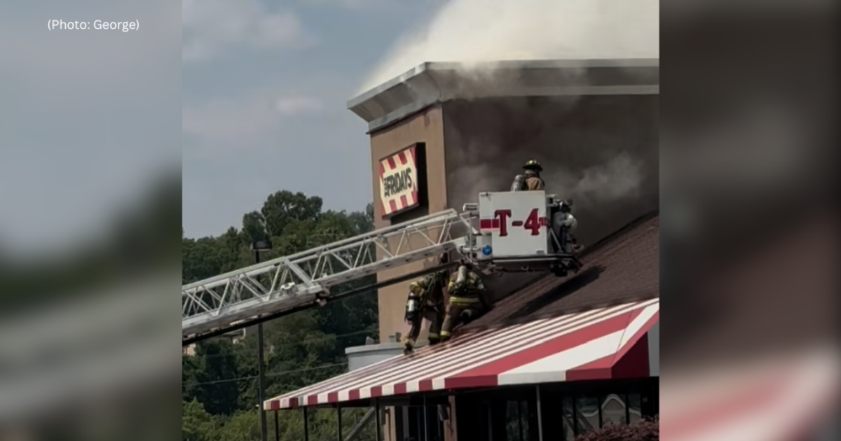 Crews battle fire at TGI Friday's in Monroeville