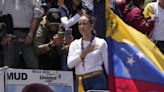 Opposition leader joins rally calling for Venezuela presidential election results to be overturned