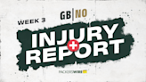 Breaking down Packers’ final injury report of Week 3 vs. Saints