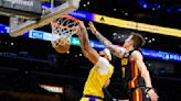Anthony Davis plays and Lakers overcome shaky start in blowout win over Hawks