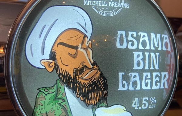 'Osama Bin Lager' beer sells out after going viral