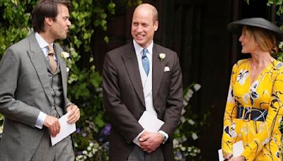 Prince William goes solo to usher at aristocrat pal’s wedding, gives subtle shout-out to Kate