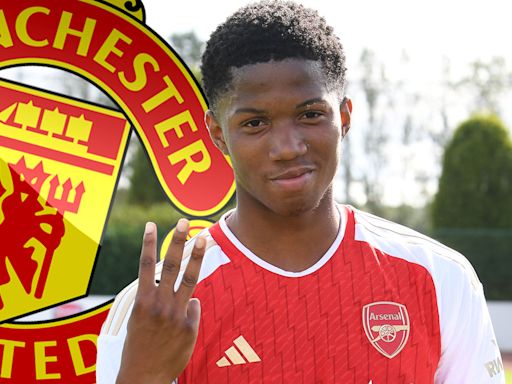 Man Utd out to poach Arsenal wonderkid, 16, who scored TEN in game vs Liverpool