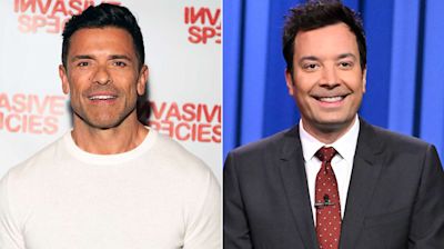 Mark Consuelos Jokes About Beating Jimmy Fallon ForPEOPLE’s Sexiest Daytime Talk Show Host