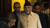 K P Sharma Oli takes oath as prime minister of Nepal for fourth time - Times of India