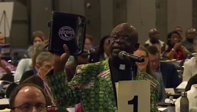 African Church Elder Stands Firm Against Denomination’s Rewrite of Marriage, Holds Bible High and Declares ‘This Is