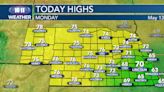 Occasional showers for some parts of Nebraska Monday