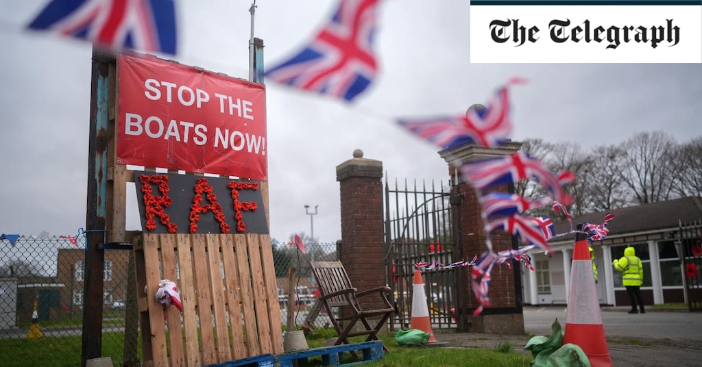 Plans to house migrants at historic Dambusters’ base RAF Scampton is scrapped