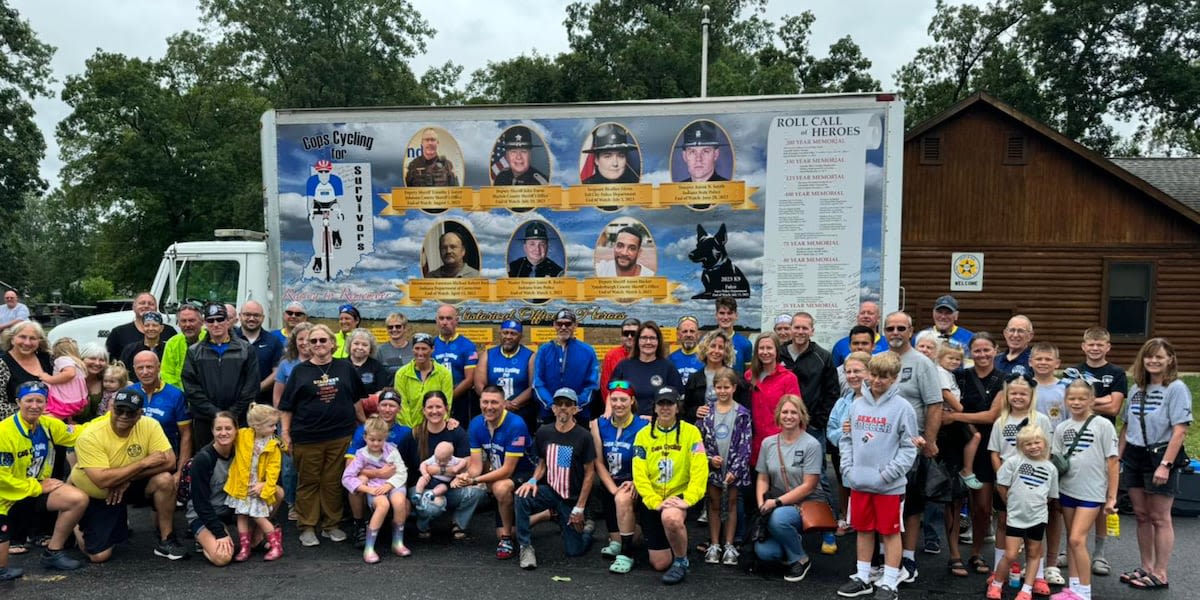 ‘Riding to Remember’: 23rd annual ‘Cops Cycling for Survivors’ brings bike ride honoring officers killed in the line of duty to 21Country