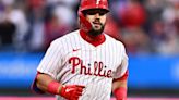 Schwarber (back) sits out as Phils take on Marlins