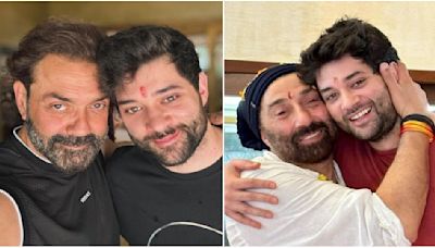 PICS: Bobby Deol, dad Sunny Deol shower birthday love on Rajveer Deol; brother Karan calls him ‘Lil piece of my heart’