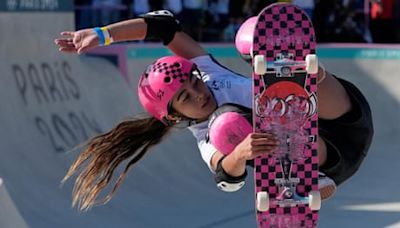 Keegan Palmer doubles up for Australia with Olympic skateboard gold at Paris Games