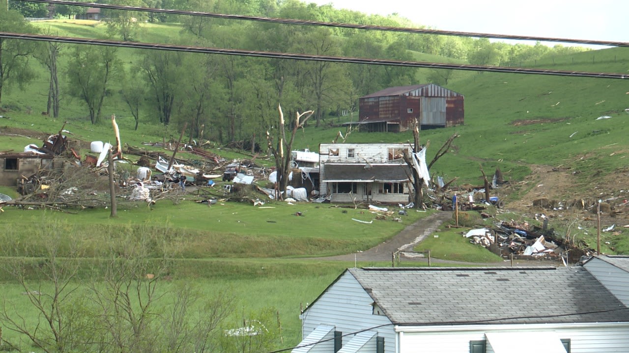Locals talk about the first tornado to hit this part of the Ohio Valley