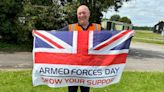 Landmarc raise flag at Westdown Camp to mark start of armed forces week