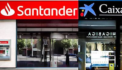 Santander y CaixaBank: ¿Cómo están reaccionando en Bolsa a la OPA de BBVA por Sabadell?