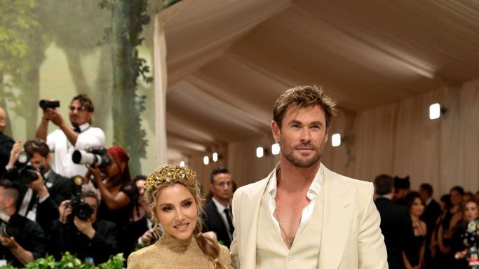 Chris Hemsworth and His Wife, Elsa Pataky, Are Among the First Stars to Arrive at the 2024 Met Gala