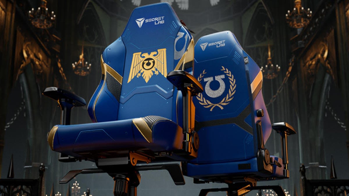 Warhammer 40,000 Ultramarines Edition Gaming Chair Unveiled by Secretlab