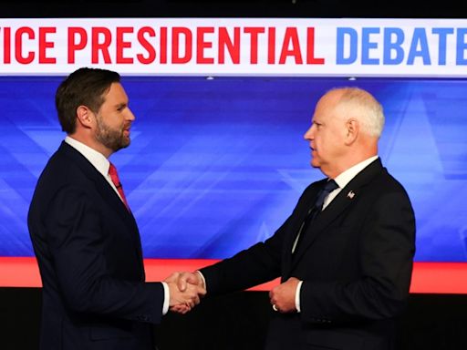 US VP rivals defend Trump and Harris in polite debate