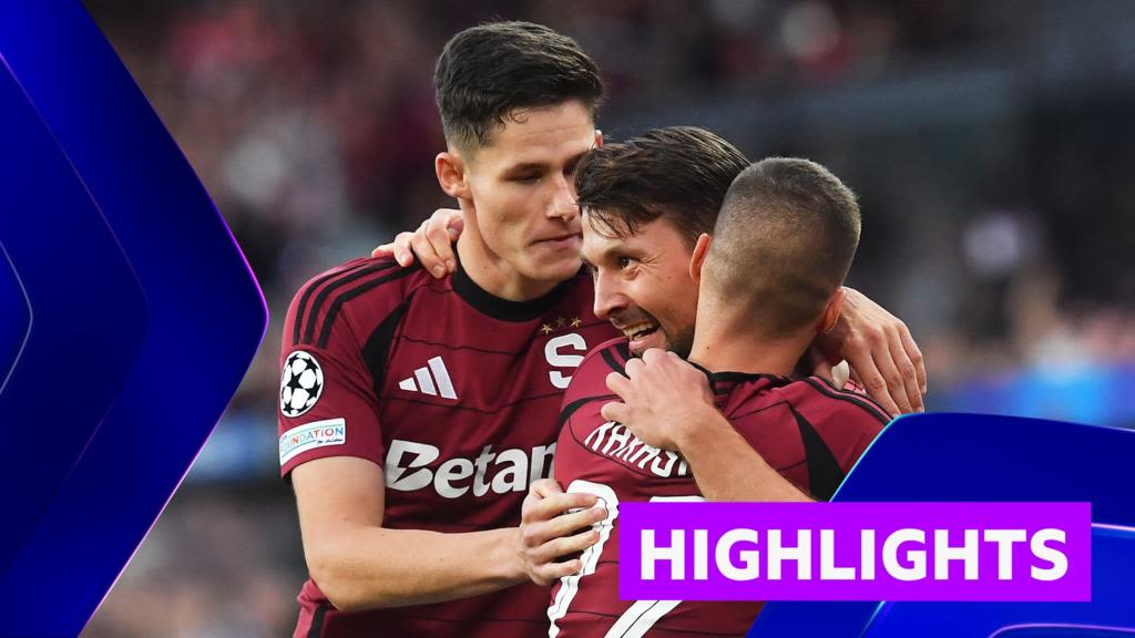 Champions League highlights: Sparta Prague beat RB Salzburg 3-0 in opening match