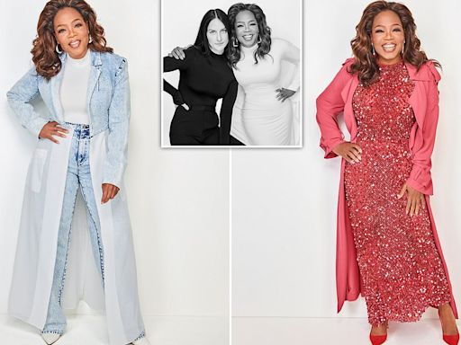 Oprah serves as brand muse and models LaPointe spring campaign