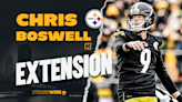 Steelers give K Chris Boswell record-tying contract extension