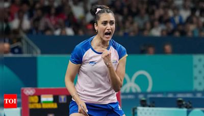 'Feel blessed to reach the round of 16': Manika Batra | Paris Olympics 2024 News - Times of India