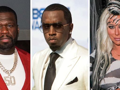 Every Celebrity Who Has Reacted to Sean 'Diddy' Combs' Scandal So Far: From Aubrey O'Day to 50 Cent and More