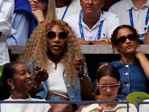 Serena Williams sports throwback look as she returns to US Open