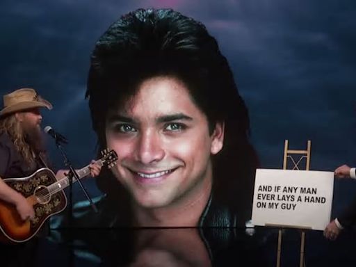 Watch John Stamos surprise “Full House” fan Chris Stapleton after country star performs song about him