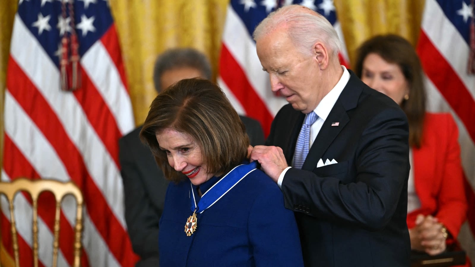 Biden awards Presidential Medal of Freedom to Nancy Pelosi, Al Gore, Michelle Yeoh and more