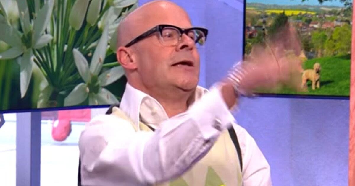 BBC's The One Show in chaos as Harry Hill throws item at host live on air