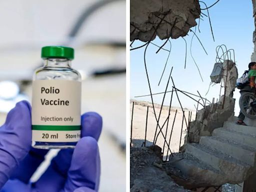 Gaza Declares Polio Epidemic As Health Crisis Worsens Amid War, WHO Sends Vaccine Doses