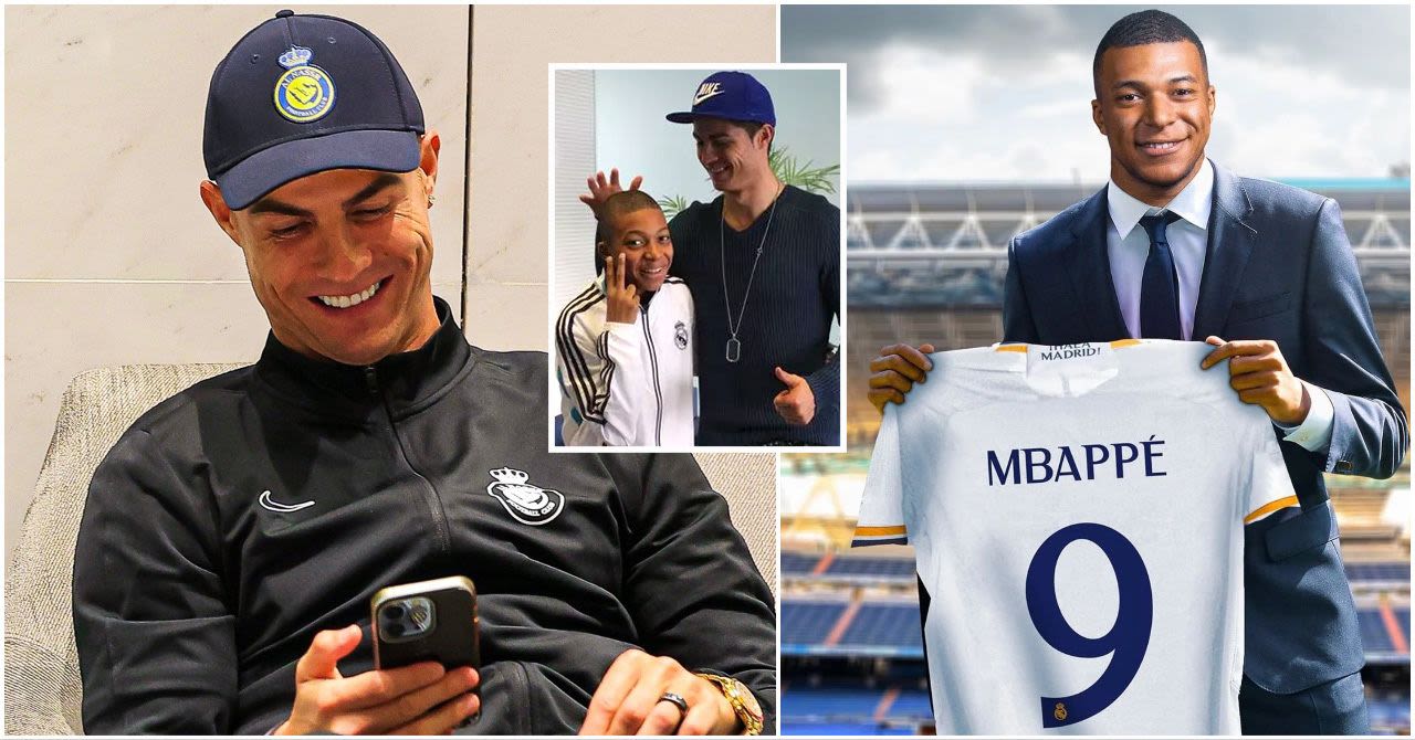 Cristiano Ronaldo breaks world record after Real Madrid announce Kylian Mbappe transfer