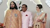 Celebrities dot red carpet in India as son of Asia's richest man weds billionaire heiress