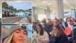 Couple misses flight departure time after waiting 4 hours to get through airport security chaos