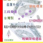 「工廠直營」220V 威力 18吋WL-RA26W(WL-12) 輕鋼架節能扇 通風機 排風機 天花板 循環扇輕鋼架風扇