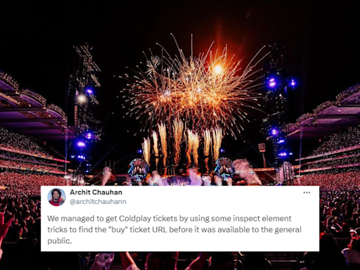 Man Claims Buying Coldplay Ticket Online Before It Was Available; Unlucky Ones Want YouTube Tutorial