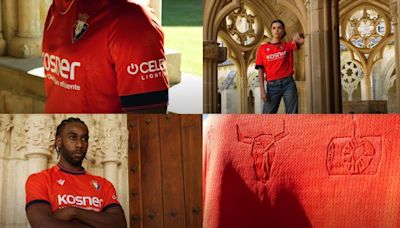 Fotos de la nueva camiseta de Osasuna de la marca Macron