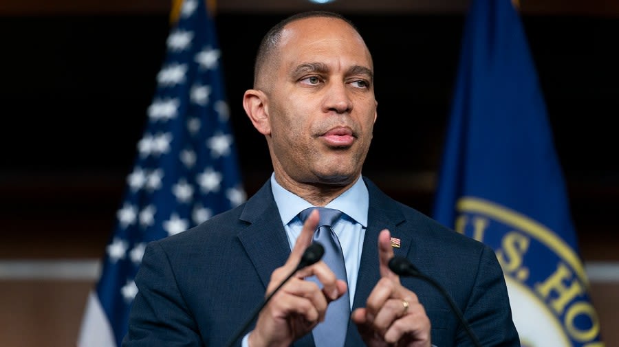 Watch: Jeffries holds press conference