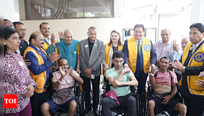 Lions Club International President Fabricio Olivera visits Gujarat to review projects | Ahmedabad News - Times of India