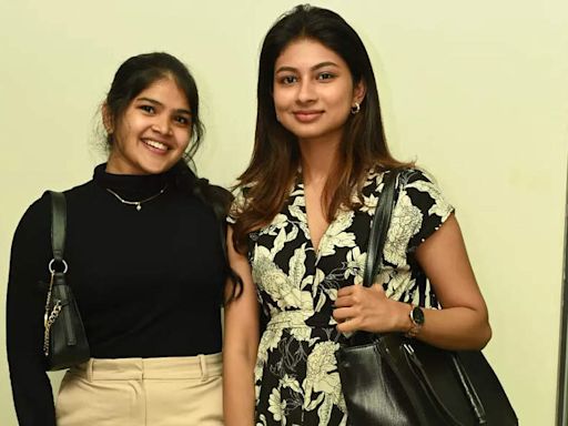 Swathi & Rithu at the launch of The May Flower restaurant in Chennai | Events Movie News - Times of India