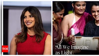 ...s 'All We Imagine As Light' and the team for their Cannes win; says, 'It's a moment for Indian Cinema' | Hindi Movie News - Times of India
