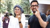Aamir Khan And Ex-Wife Kiran Rao Pose Together With Inked Fingers After Casting Their Votes; Watch - News18