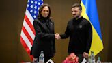 U.S. supports 'a just and lasting peace' for Ukraine, Harris tells Zelenskyy at Swiss summit