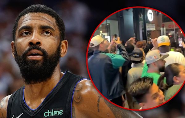 Celtics Fans Chant 'F*** Kyrie' After Advancing to NBA Finals