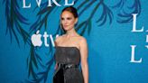 Natalie Portman Channels “Black Swan” in a Beaded LBD and Dramatic Smoky Eye