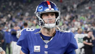 Daniel Jones admits he 'wasn't fired up about' Giants' interest in other quarterbacks ahead of 2024 NFL Draft