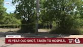 15-year-old boy shot near East 30th and Cedar